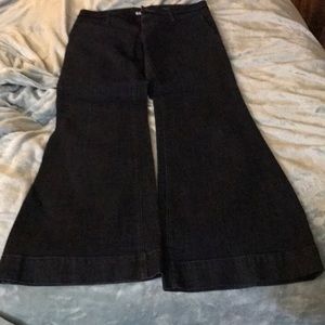 Banana Republic Flair Fit Dressy Jeans Size 10